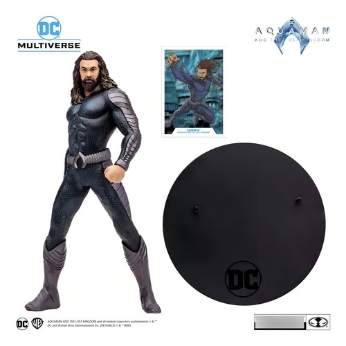 Figura de acción Aquaman de McFarlane Toys The Lost Kingdom