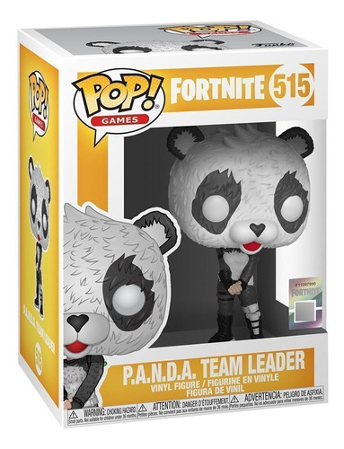 Funko Pop! Fortnite - Panda Team Leader #515 Caja Dañada