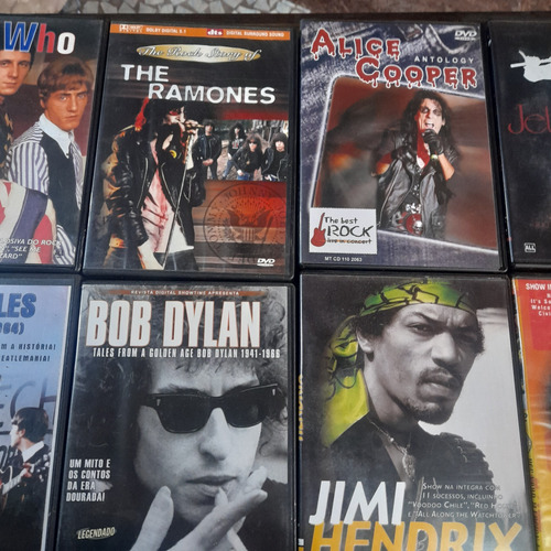 Imagem 4 de 5 de Dvd Lote Rock 14 Unidades Originais. /5