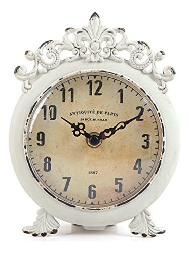 Reloj De Escritorio Nikky Home Reloj De Mesa Pequeño Vintage