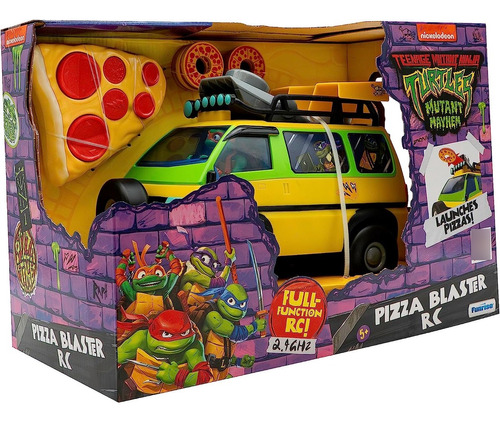 Tortugas Ninja: Pizza Blaser A Control Remoto - Mosca