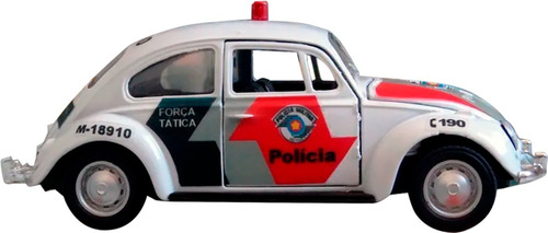 Imagem 1 de 8 de Miniatura Fusca Pmesp Polícia Militar Sp