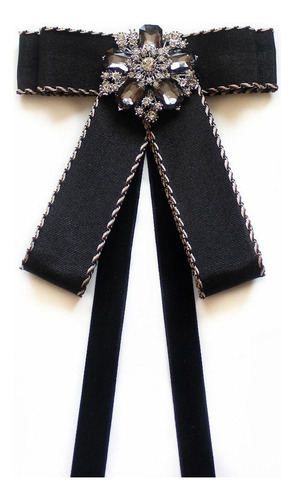 Broche De Cinta De Pajarita Broche De Corbata De Negro