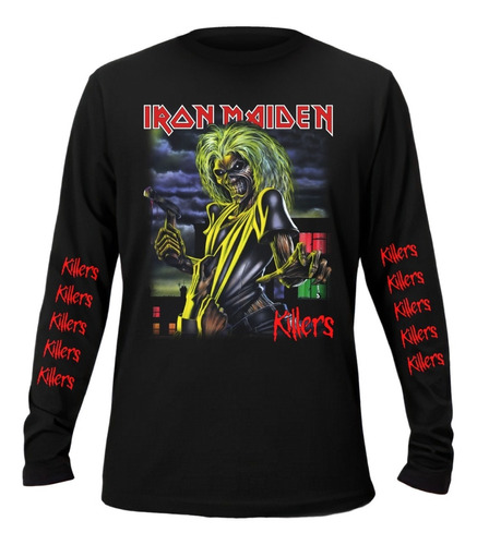 Playera, Iron Maiden, Rock, Metal, G4