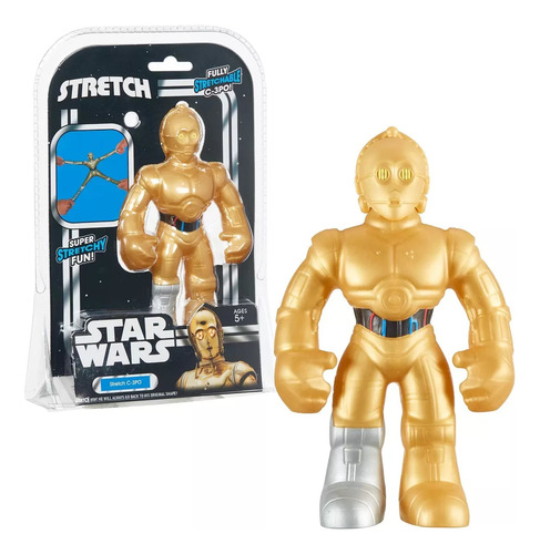 Star Wars Mini Figura Stretch Armstrong C-3po