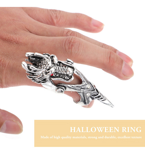 Anillos De Fiesta De Estilo Punk Para Decoración De Hallowee