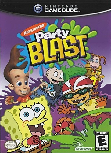 Juego Nintendo Gamecube Nickelodeon Party Blast A Pedido 