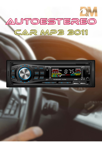 Autoestereo Bluetooth Car Mp3 Player -3011