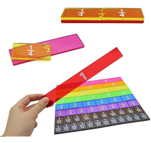 Juego Didactico Educativo Fracciones Matematicas Porcentaje