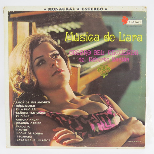 D2555 Roberto Sasián -- Musica De Lara Lp