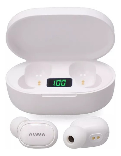 Auriculares In-ear Inalámbrico Bluetooth Blanco Aiwa 70n 