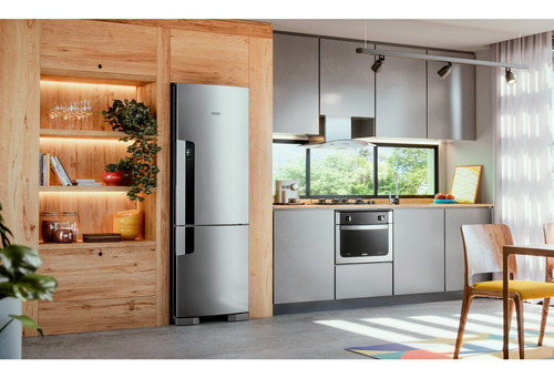 Geladeira Refrigerador Consul Frost Free Inverse Cre44bk