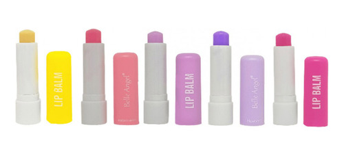 Kit 06 Lip Balm Protetor Labial Belle Angel B107