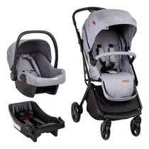 Comprar Coche de paseo travel system Bebesit Swift 360 gris con chasis color negro