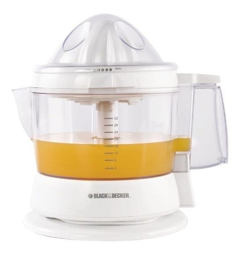 Extractor De Jugos Juguera Black & Decker 30 W Control Pulpa