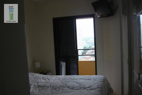 Imagem 9 de 22 de Apartamento Com 3 Dormitórios À Venda, 82 M² Por R$ 680.900,00 - Chora Menino - São Paulo/sp - Ap1495