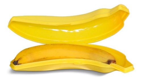 Contenedor Fruta / Queso / Pizza Para Alimento Colombraro Color Banana