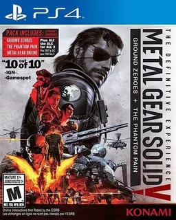 Metal Gear Solid V The Definitive Experience Juego Ps4