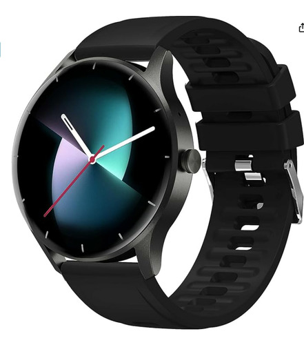 Smartwatch Faz E Recebe Chamadas Android E Ios Caixa Preto Pulseira Preto