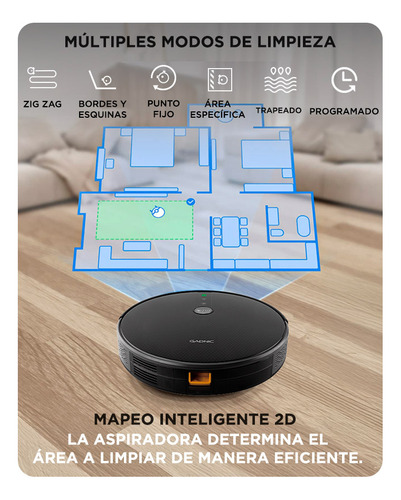 Aspiradora Trapeadora Gadnic Clean Duo Z900 Control App