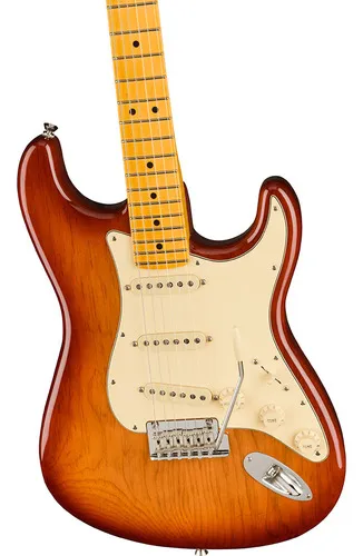 Fender Guitarra Eléctrica Strato American Pro Ii Sunburst Color Sienna Sunburst