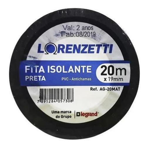 Fita Isolante Lorenzetti 20 Metros