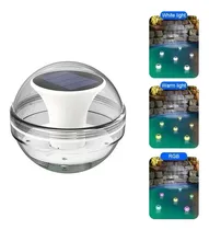 Comprar Luz Solar Flotante Para Piscina Fuentes Estanques Luz Led 