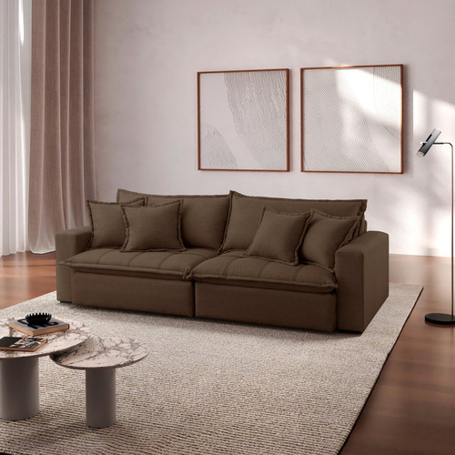 Sofá Cama Jupiter 3 Lugares Retrátil Reclinável 2,30m Wt