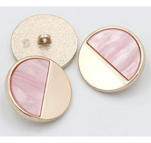 5 Piezas De Botones De Metal Vintage Para Mujer, Abrigo, Sué