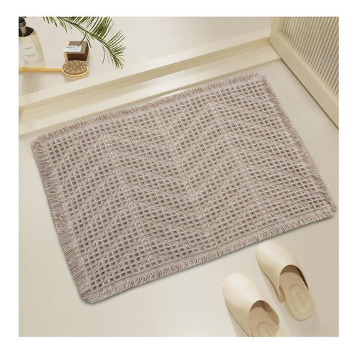 Alfombras De Baño Ep Jeans, Estera De Baño Boho Súper Absorb