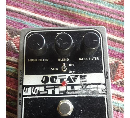 Pedal Ehx Octave Multiplexer