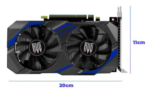 Placa Vídeo 4gb Gddr5 Gtx1050ti 128bit Nvidia 3d Vision Dvi