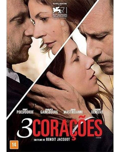 Dvd 3 Coraçoes - Charlotte Gainsbourg