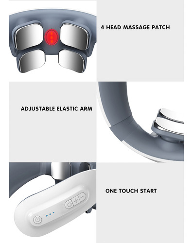 D Heated Neck Plus Para Aliviar El Dolor De Cuello Y Hombros