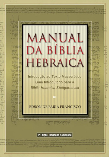 Manual Da Bíblia Hebraica - Vida Nova