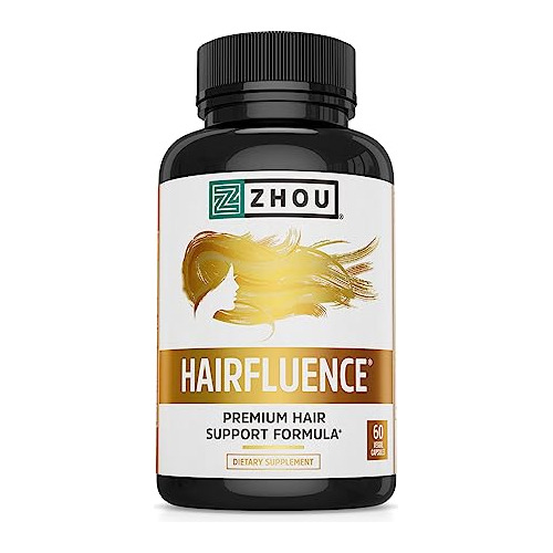 Zhou Hairfluence, Hair Growth Supplement With Biotin Mnziv