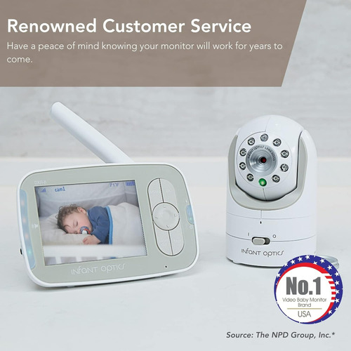 Video Monitor Digital Para Bebes Infant Optics Con Audio