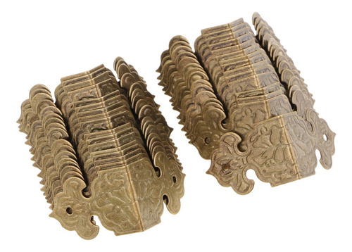 30 Piezas De Metal Antiguo Mesa Madera Pecho Caja Caja Joyer