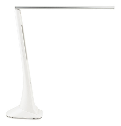Luminária De Mesa Led C/relógio Solver Slm-101 - Prata