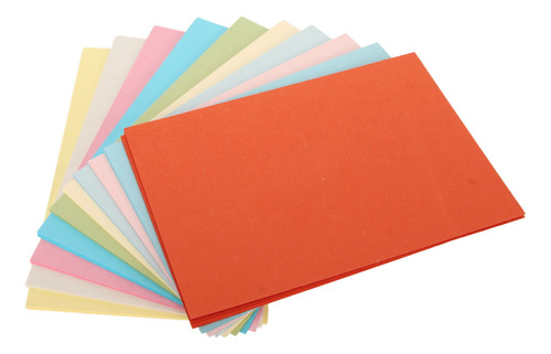 Papel Perolado Impresso, 200 Unidades De Cartolina Colorida,