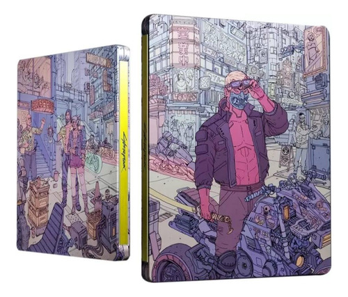 Jogo Cyberpunk 2077 Steelbook Edition Ps4