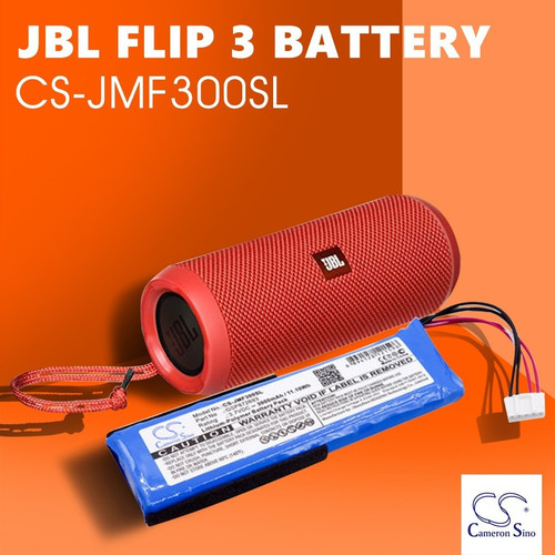 Bateria Jbl Flip 3 Cameron Sino 3000mah 3.7v Calidad Aaa Dbs