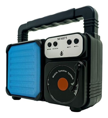 Parlante Radio Nf 4071 Con Bluetooth One Plus 5.0