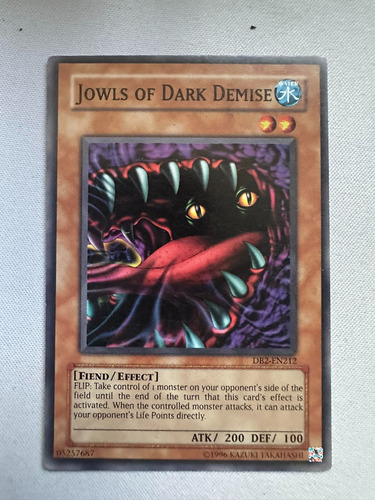 Jowls Of Dark Demise Comun Yugioh