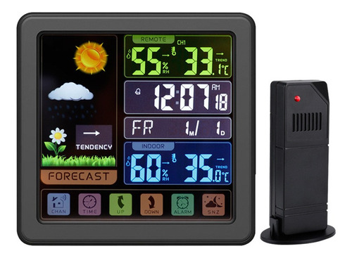 Y Estacion Meteorologica Calendario Digital Inalámbrica