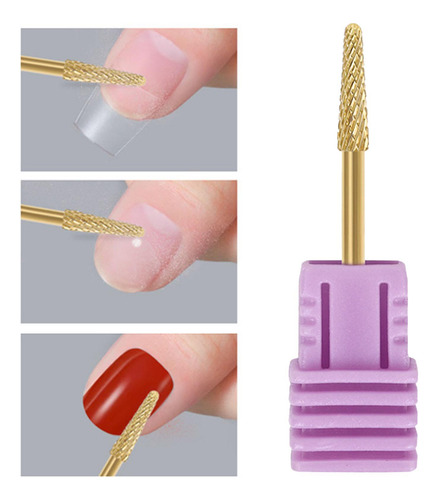 2 Bandas De Lijado De Uñas De 3 Mm, Portabrocas Para Uñas,