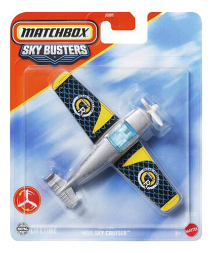 Matchbox Sky Busters Mbx Sky Cruiser Mattel 1:64 Avioneta