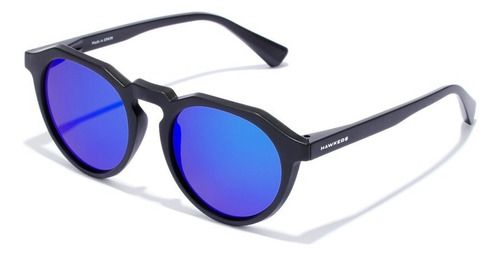 Lentes De Sol Hawkers Polarizados Warwick Raw Hombre Y Mujer Diseño Negro/Azul Polarizado