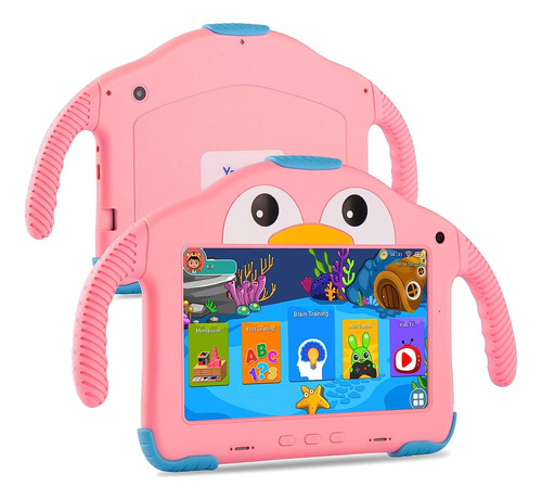 Tableta Yosatoo Para Niños, Android 32 Gb Wi-fi Rosa
