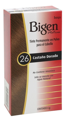 Bigen Matices Castano Dorado 26